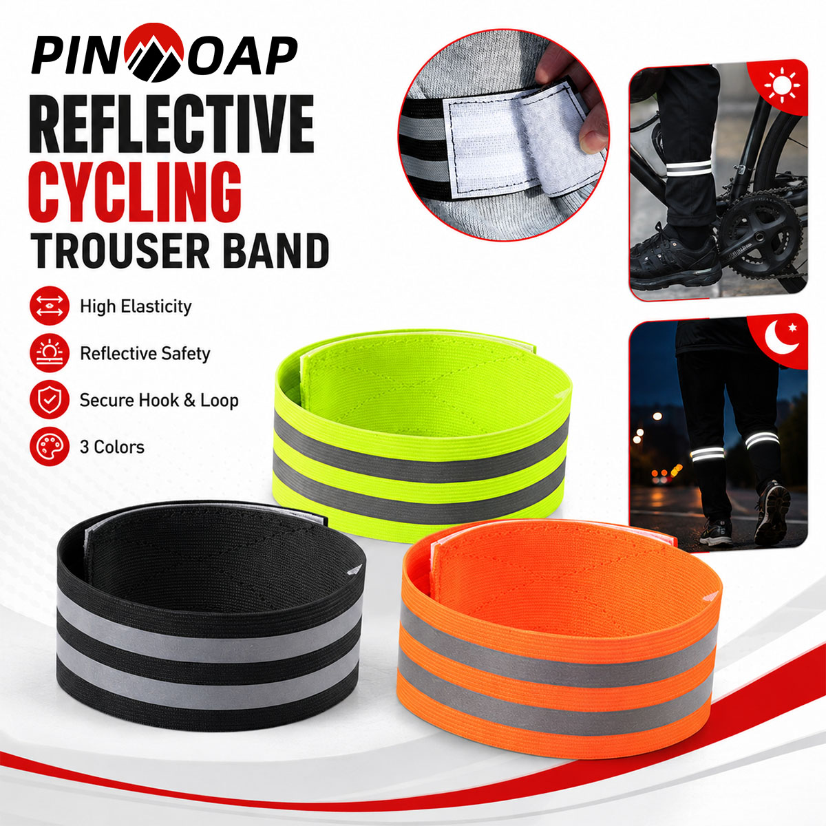 PINMOAP 1/2PCS Fascia per Pant - Cycling Gear Brands recensione e prezzo